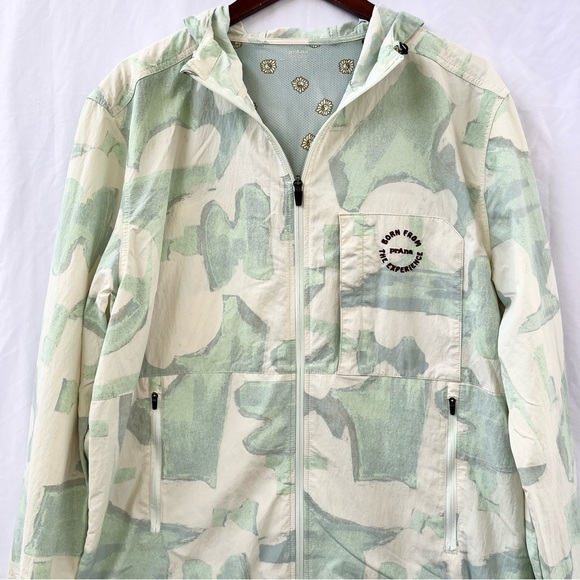 PRANA | ENCINITAS WINDBREAKER LIGHTWEIGHT IN JASMINE LAVALAMP MEN’S MEDIUM - Picture 5 of 7